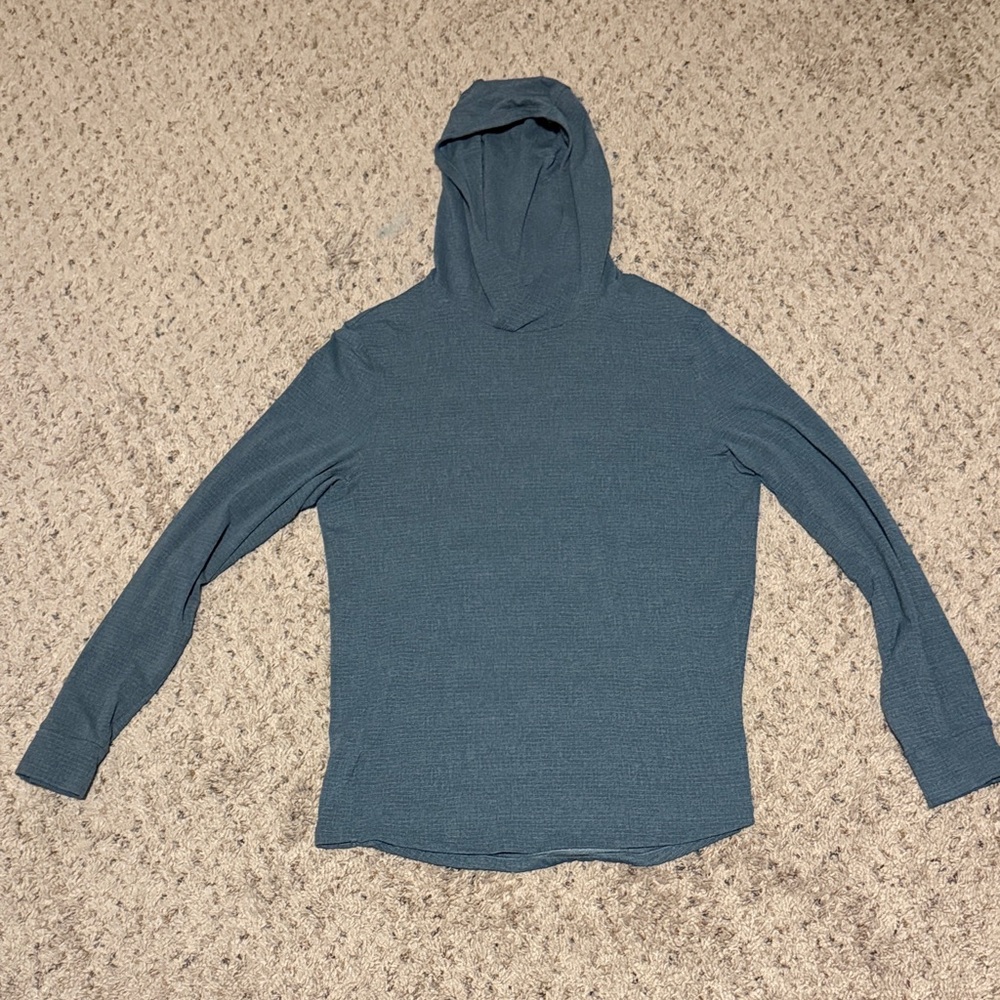 lululemon athletica Blue Hooded Sweatshirt